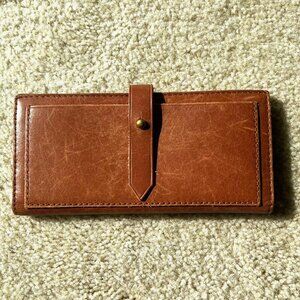 Madewell The Leather Post Wallet